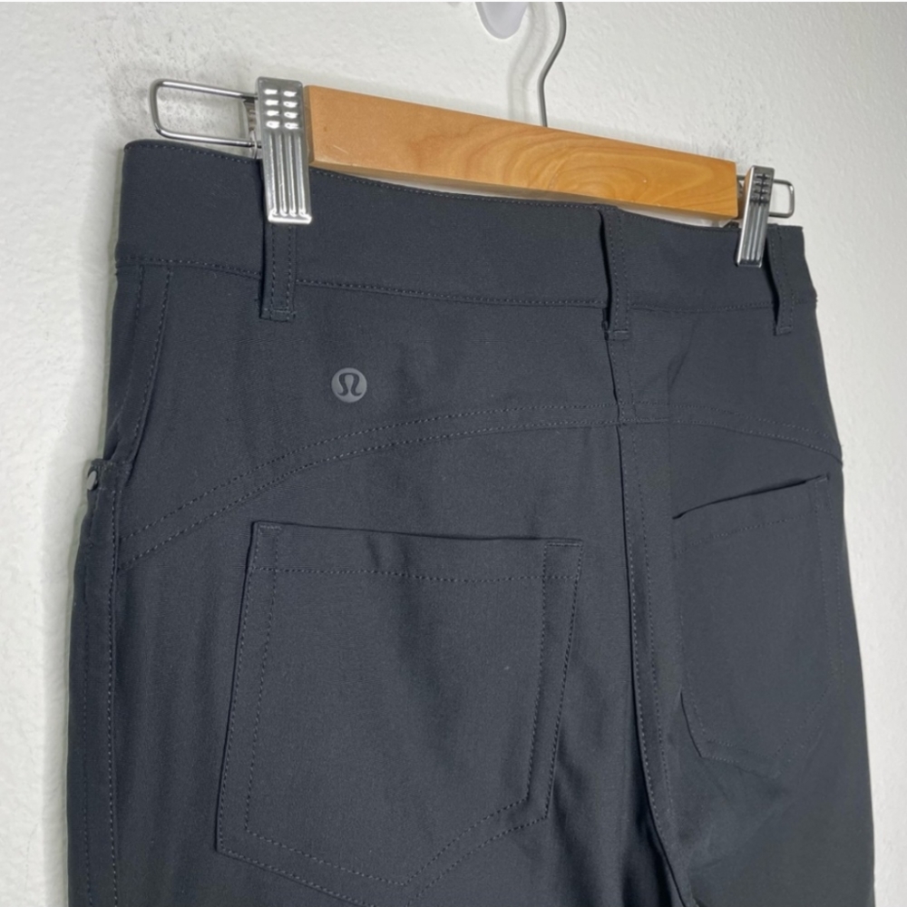 Lululemon City Sleek 5 Pocket 7/8 Black High Rise Straight Leg Ankle Pant
